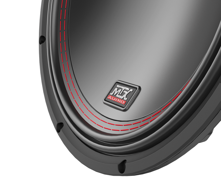 MTX 55 Series 5510-44 10 inch High SPL subwoofer with dual 4 ohm voice coils and 400 watt RMS power, available at Dry Dock Marine Lake Cowichan BC