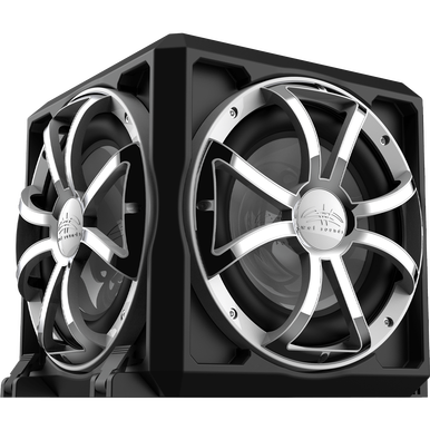 Wet Sounds Revo 12 PSE – 12″ Enclosed Subwoofer with Passive Radiator