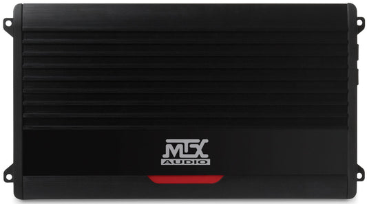 MTX THUNDER1000.1 1000-Watt RMS Class D Mono Block Car Amplifier – Compact design with black aluminum heat sink