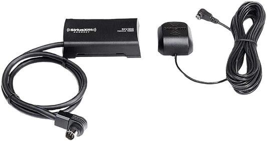 SiriusXM SXV300 Vehicle Tuner – compact plug-and-play satellite radio receiver for cars, available at Dry Dock Marine Lake Cowichan BC