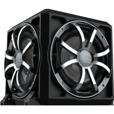 Revo 12 PSE enclosure with quick-release mounting brackets